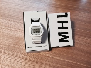 MHLのG-SHOCK（ホワイト）買いました。 | saquie.com